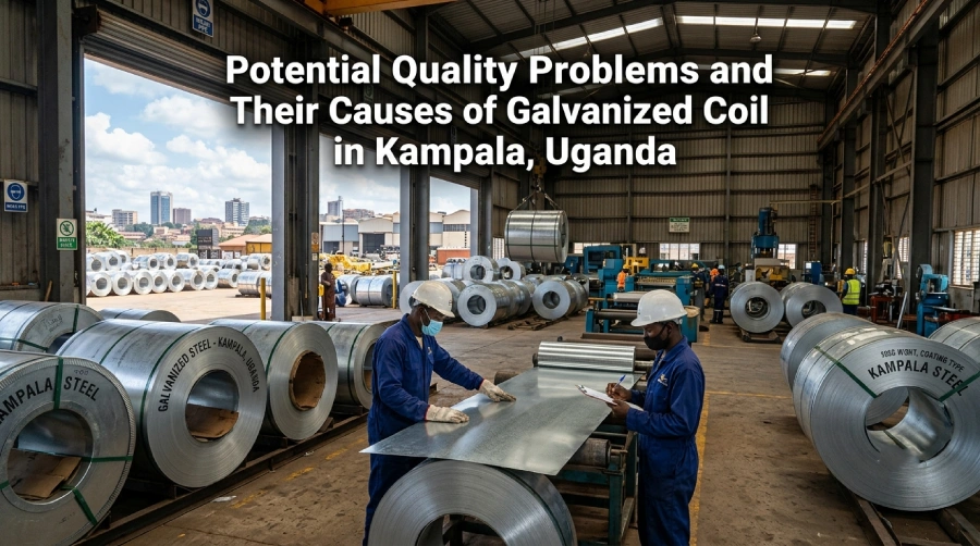 Potential Quality Problems and Their Causes of Galvanized Coil in Kampala, Uganda